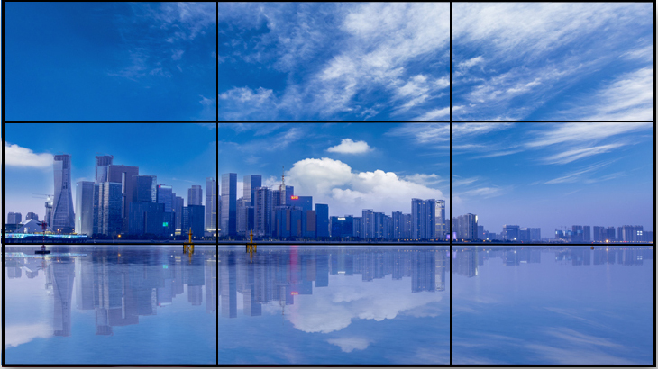 HDMI Interface LCD Video Wall
